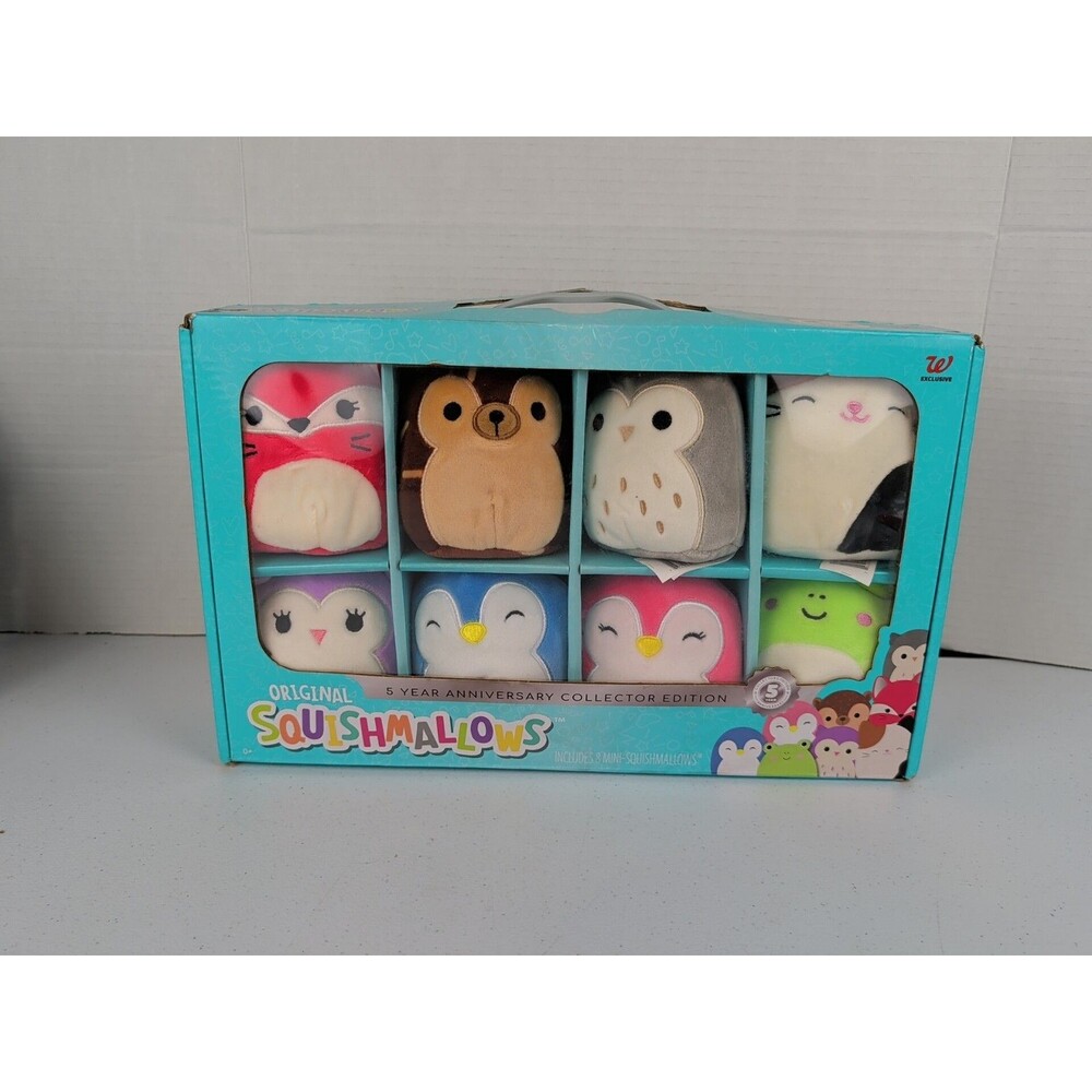 Squishmallow 5 year Anniversary Collectors Edition /Walgreens Exclusive Assorted